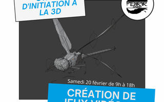 Création de jeux vidéo #2 : Stage d'initiation à la modélisation 3D