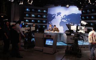 Une télévision française (à Cherbourg-en-Cotentin)