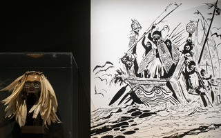 Exposition Hugo Pratt - Lignes d'horizons, au Musée d'Aquitaine à Bordeaux