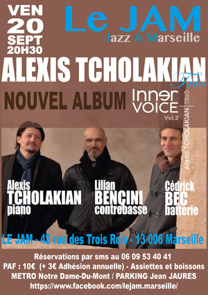 Alexis Tcholakian Trio (2019)