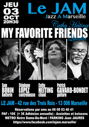 Cathy Heiting - My Favorite Friends Quartet (2019)