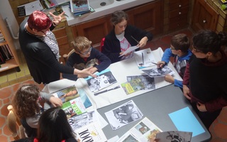 Atelier "Drôle de collage" à la Maison Jacques Prévert