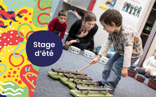 Découverte et éveil musical 5/6 ans - Stage d'été
