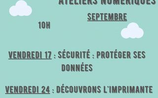 Ateliers numériques tout public