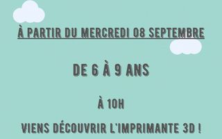 Ateliers numériques - enfants 6-9 ans