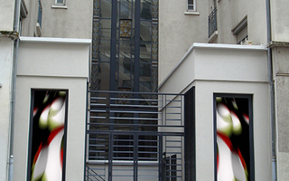 Œuvre de Guillaume Bottazzi sur le patrimoine historique des gratte-ciel à Villeurbanne, à découvrir à l’occasion des Journées Européennes du Patrimoine